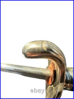 US Army Officers Sword Model 1902 WWI Etched Name Military Scabbard Germany