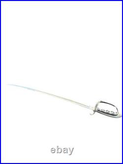 US Army Officers Sword Model 1902 WWI Etched Name Military Scabbard Germany