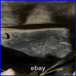 US Army WWII Motorcycle Leather Satchel Vintage Dispatch Map Case 1938 Bag JQMD
