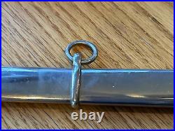 US M1902 Horstmann Philadelphia Military Officer Sword & Scabbard Etched Blade