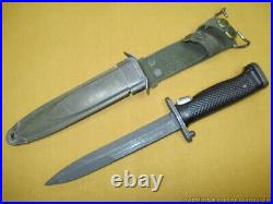 US MI Garand Bayonet Marked US M5A1 with Scabbard