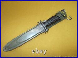 US MI Garand Bayonet Marked US M5A1 with Scabbard