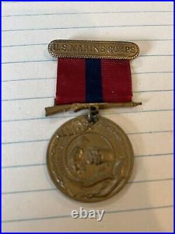 US Marine Corps Good Conduct Medal -named and dated 1934-1938 B368 China