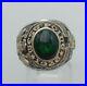 US-Military-Academy-West-Point-Rings-1926-Dark-Emerald-Stones-Gold-10k-01-kq