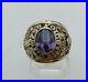 US-Military-Academy-West-Point-Rings-USMA-1932-Tanzanite-Stones-Gold-10k-01-oqf