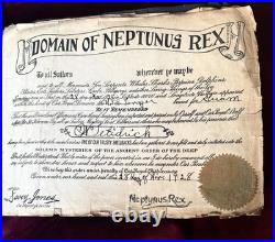 US NAVY USS Pennsylvania LEATHER ALBUM 280 Photos & RPPC Sailors & USS Oklahoma