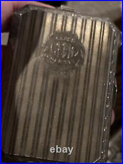 US Naval Academy 1920 Sterling Silver Compact / Pocket Sweetheart Piece