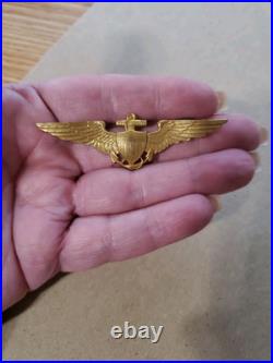 US Navy 1920' 1930's Aviator Wings