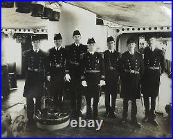 US Navy China Service Destroyer USS Rizal Crew A Fong Photographer Chefoo 1920s