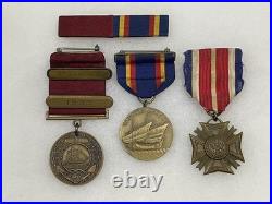 US Navy Good Conduct & Traceable Yangtze Service Medal Group From WA USS Sicard
