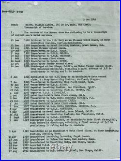 US Navy Good Conduct & Traceable Yangtze Service Medal Group From WA USS Sicard