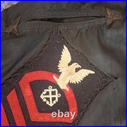 US Navy WW1 Era Rare Sweet Heart Apron from USS Frederick/Armored Cruiser(ACR-8)