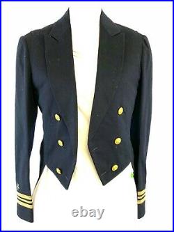 US USN 1922 Dated Officers Mess Dress Jacket with Tails Named C. L. Andrews