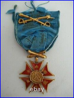 USA Group Of 2 Army Of The Potomac Society Badge In Gold + Brooklyn 1866 Medal