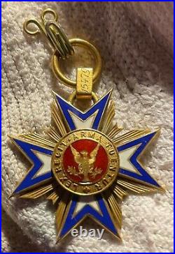 USA Legion Of Merit Society Badge Medal