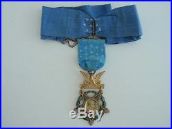 USA Medal Of Honor For Army. Type 4 With Full Cravat Not Named. Original! Rare