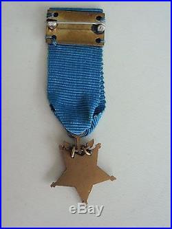 USA Medal Of Honor For Navy Miniature. Very Rare. Vf+