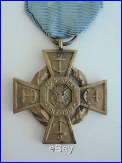 USA Medal Of Honor For Navy. Type 6 With Full Cravat Not Named. Original! Rare
