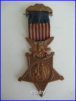 USA Moh Army Medal. Type 1. Not Named. With Maker's Name. Original! Cased! Rr