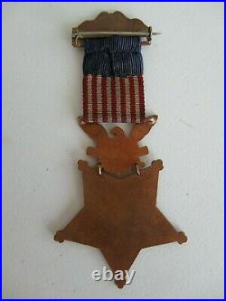 USA Moh Army Medal. Type 1. Not Named. With Maker's Name. Original! Cased! Rr
