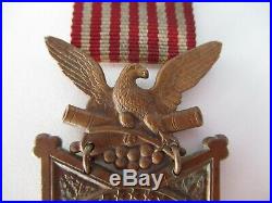 USA Moh Army Medal. Type 1. Not Named. With Maker's Name. Original! Very Rare