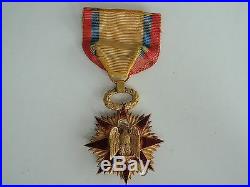 USA Order Of The Military Eagle Society Badge Medal In Gold! #724. Rare. Vf