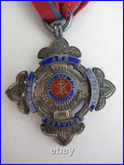 USA Salvation Army 25 Year Service Medal. Silver. Named. Marked. Boxed. Rr
