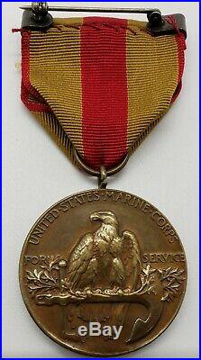 USMC Expeditionary Medal Numbered 694