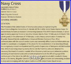 USMC Garde d Haiti Swagger Stick Marine General WWI DSC WW2 Iwo Jima NC