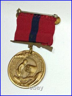 USMC Marine Corps 1922-1925 Banana Wars Engraved Good Conduct medal GCM Pre WWII