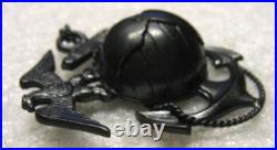 USMC Marine Corps Cap Badge, 1937 pattern, pre ww2