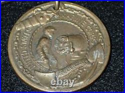 USMC Marine Corps Good Conduct Medal CLAUD DARR 1922-25 China MG Battalion RARE