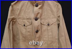 USMC Marine Corps M1912 Summer Khaki Uniform NA STANISAUSKIS 1920s USS Henderson