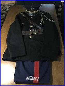 USMC Named WW1 Marine Vet Officers Dress Uniform Lot 6th Marines Belleau Wood