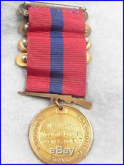USMC US MARINE CORPS GOOD CONDUCT MEDAL NAMED No. 80249 1922-1925 1ST ENLISTMENT