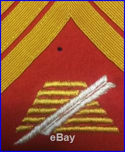 USMC WW1 Sergeant Quartermaster Pay Department Chevrons (Pair)