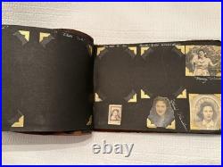 USN Navy LEATHER LIKE ALBUM WithPhotos & All Original See Descr