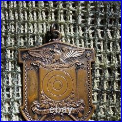 USN USS ARIZONA Battleship Class -Small Arms Trophy Medal -bronze, 1927-28