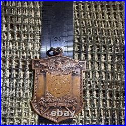 USN USS ARIZONA Battleship Class -Small Arms Trophy Medal -bronze, 1927-28