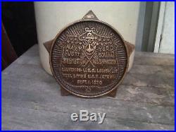 USS Astoria Keel Laying / USS Louisville Launching Plaque Sept. 1, 1930