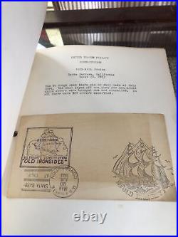 USS Constitution Navy Military Vtg Postcard Collection 1931-34 Rare Old Antique