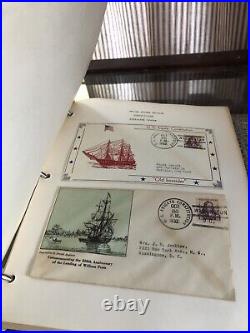 USS Constitution Ship Navy Military Boat Postcard Collection 1931-34 Scrapbook