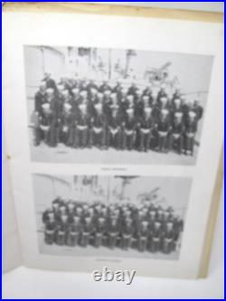 USS FLORIDA BB-30 Memorial Cruise Book 1911 1930 Photos Roster CAPTAIN SAYLES