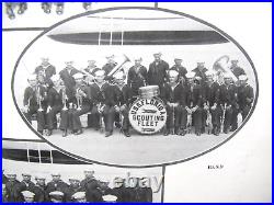 USS FLORIDA BB-30 Memorial Cruise Book 1911 1930 Photos Roster CAPTAIN SAYLES