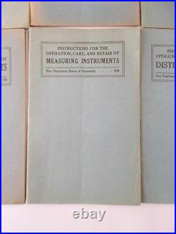 USS Indianapolis Ship Manuals Stamped Received 3-2-1934 Commanding Officer