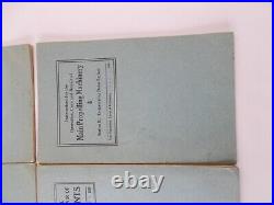 USS Indianapolis Ship Manuals Stamped Received 3-2-1934 Commanding Officer