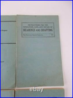 USS Indianapolis Ship Manuals Stamped Received 3-2-1934 Commanding Officer