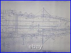 USS Lexington (CV-2) Outboard Fittings (x2) & Inboard Profile (3 Total)