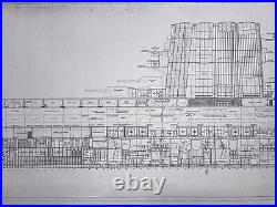 USS Lexington (CV-2) Outboard Fittings (x2) & Inboard Profile (3 Total)