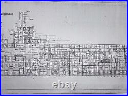 USS Lexington (CV-2) Outboard Fittings (x2) & Inboard Profile (3 Total)